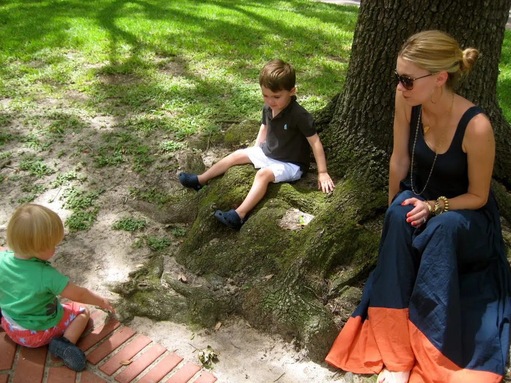 C. Style Blog, cstyleblog, c style blog, fashion, style, carly lee, carley lee, french connection navy and orange dress, j. silver, burberry sunglasses, nashelle, j. crew flip flops, michael kors watch C. Style Blog- French Connection Colorblock Cotton Tank Dress