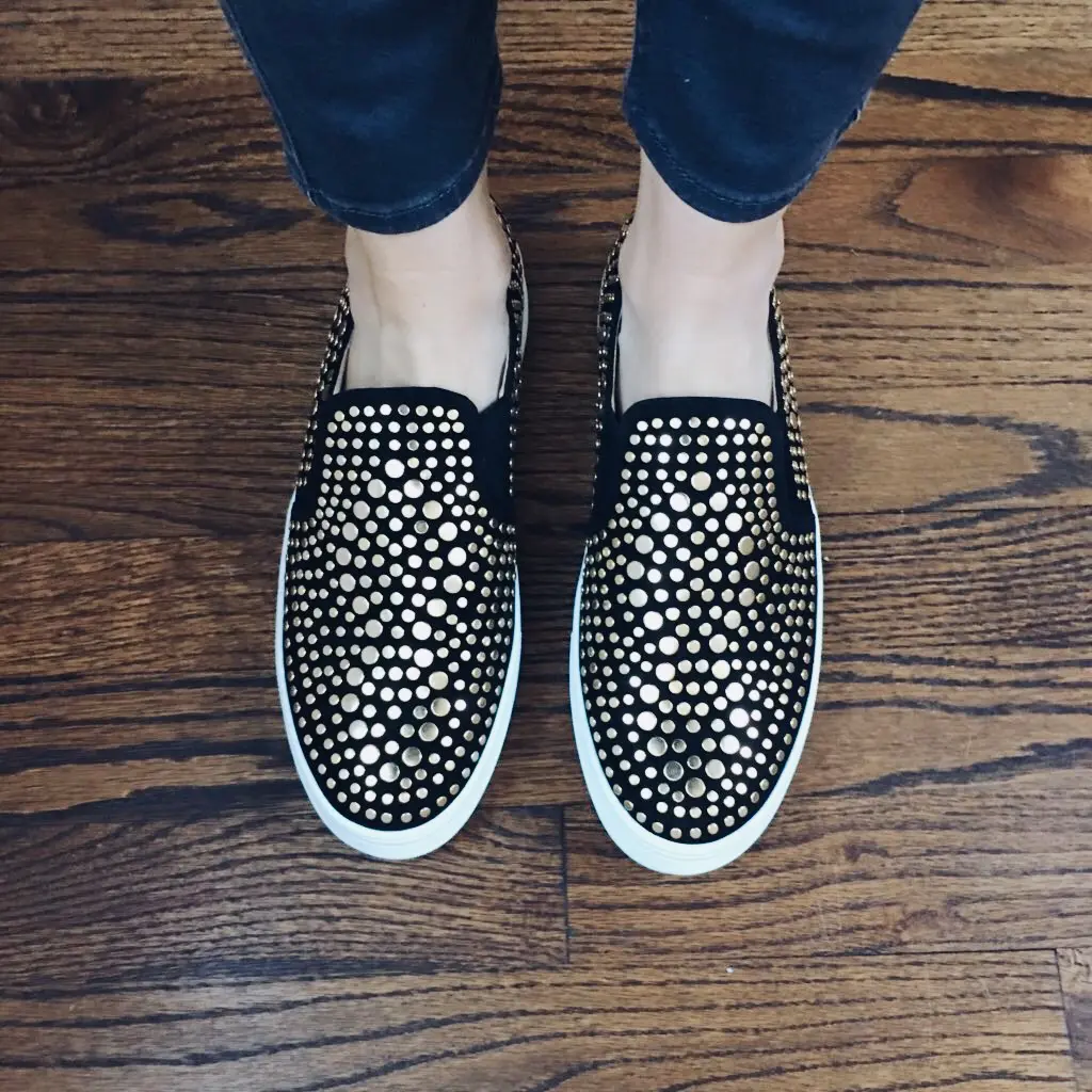 Vince Camuto Kindra Stud Slip-On Sneaker