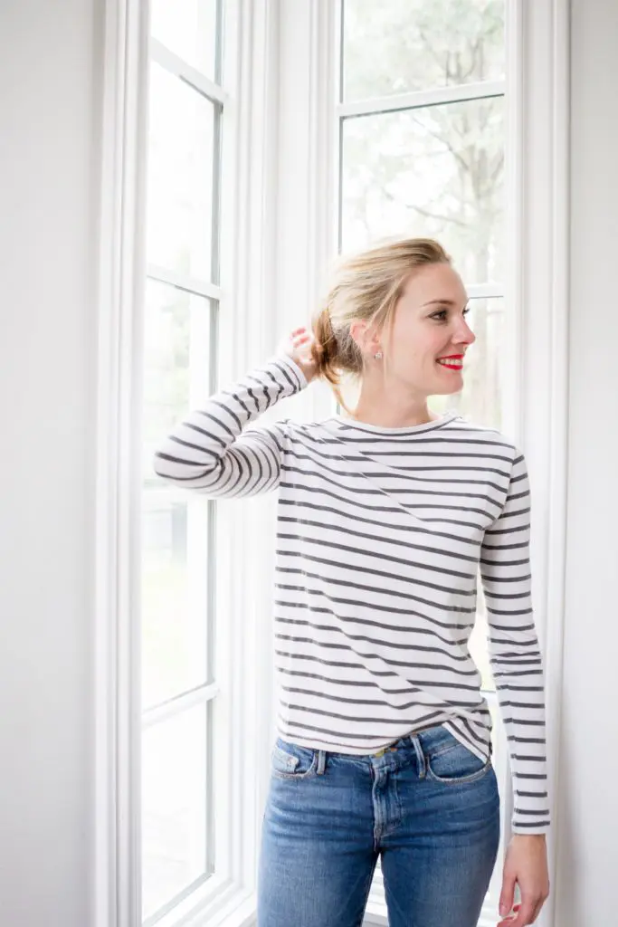 Black and white Ragdoll tee