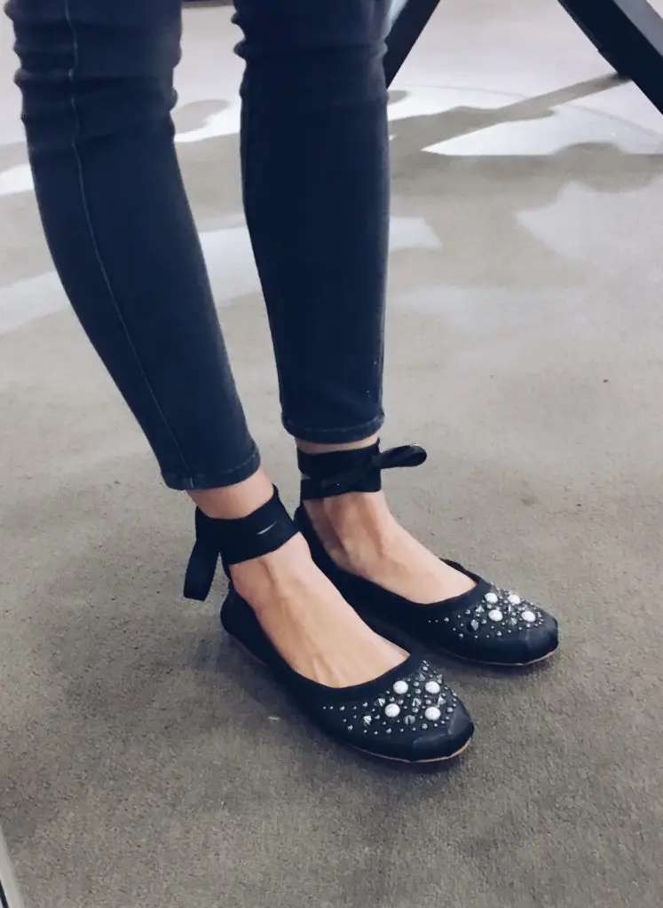 Topshop Kisses Ballet Flats