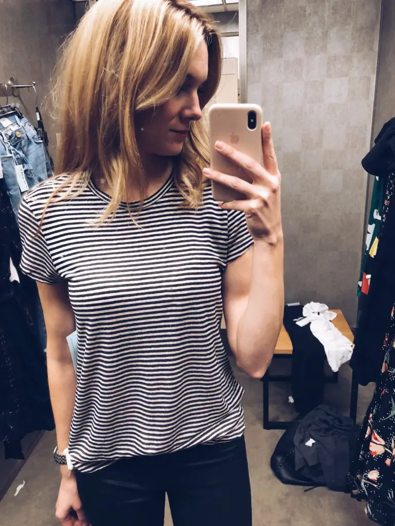 C. Style Blog Houston Stylist Shares Favorite Finds (A New Favorite Tee, A Few Easter Dresses, A Pair of Transition Jeans, and An Amazing Jacket)