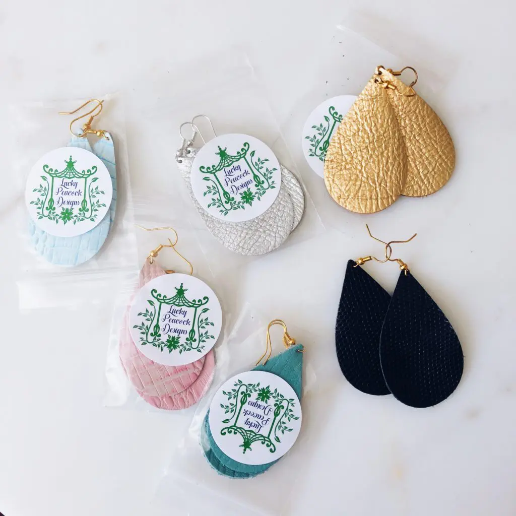 New Earrings for Spring 2018 C. Style Blog with Lucky Peacock Designs